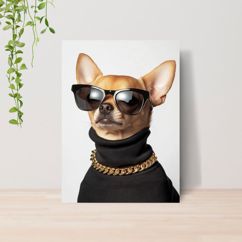 Quadro Decorativo PetShop Banho e Tosa Animais 17 Poster Pet Shop Cachorro Gato MDF