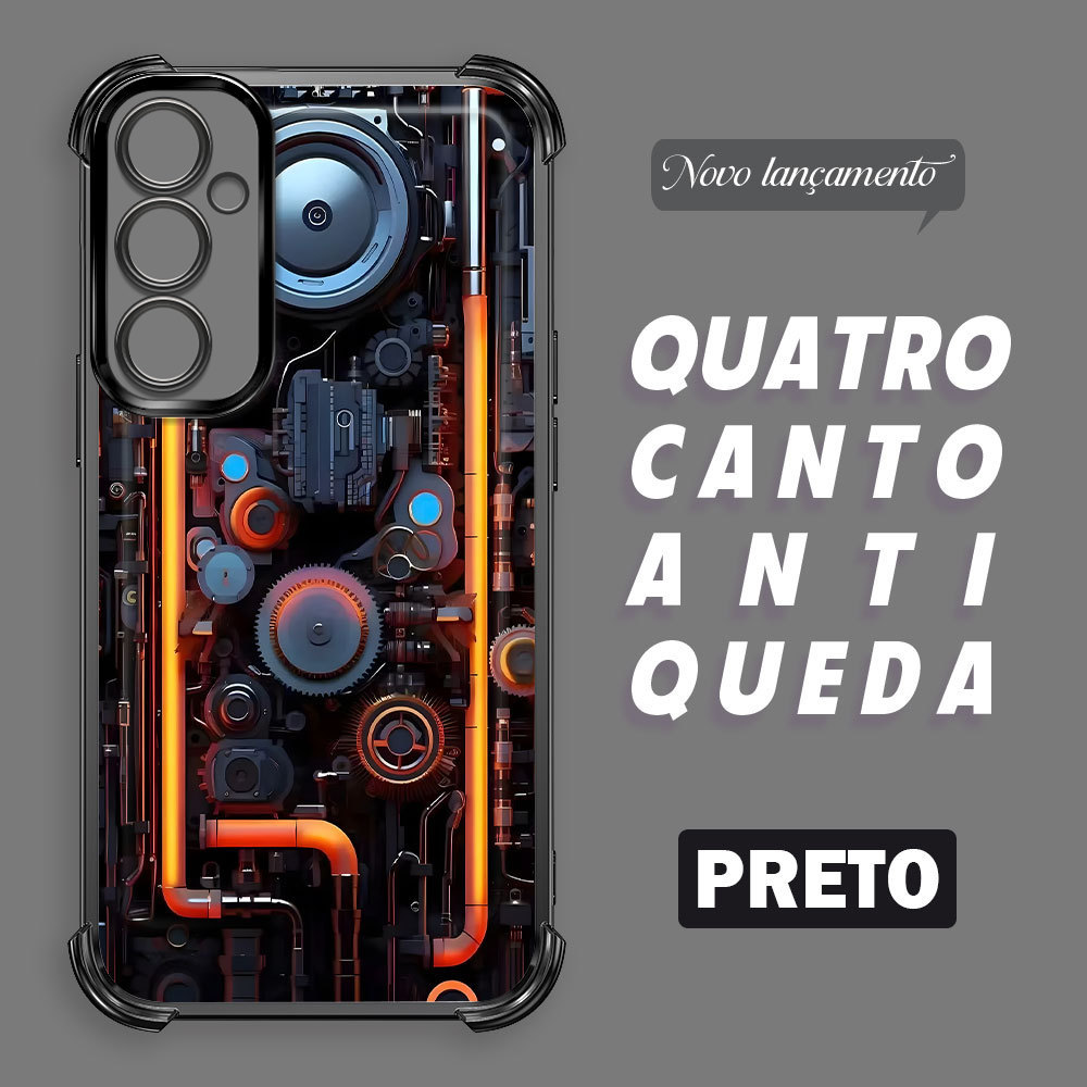 Capinha Para Samsung Galaxy A05S Anti Queda Capa Case FS0760 em Oferta na Shopee