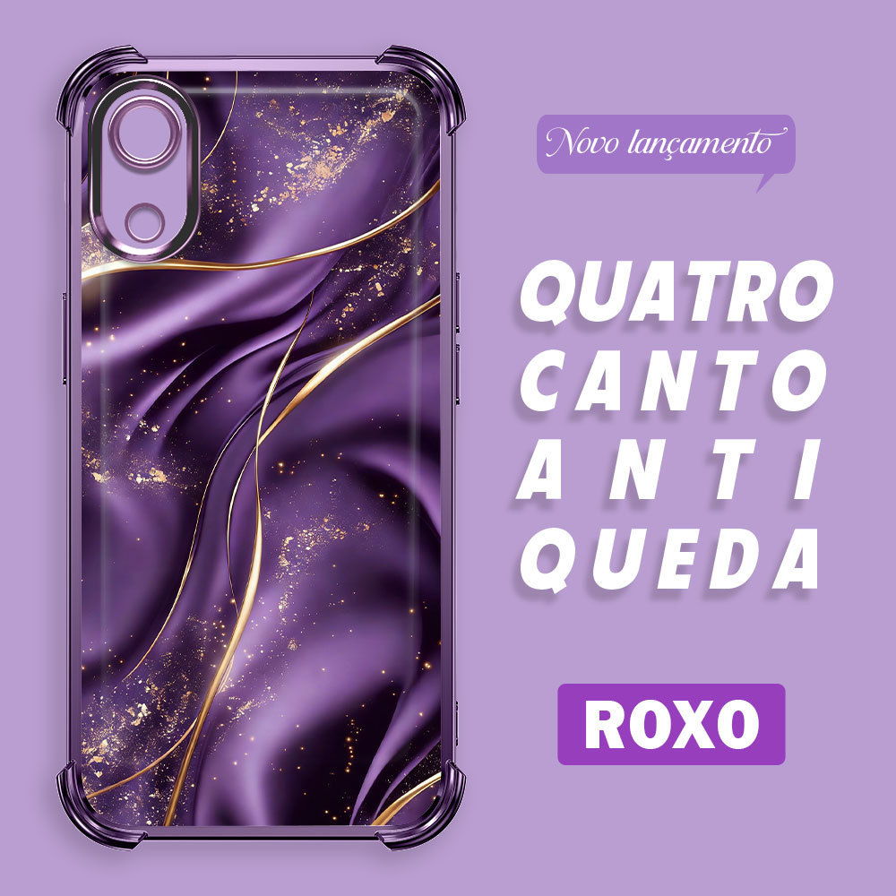 Capa Macia Luxo Para Samsung Galaxy A03 Core Telefone Capinha Capas Anti Impacto Choque Case Transparente 0972 FS