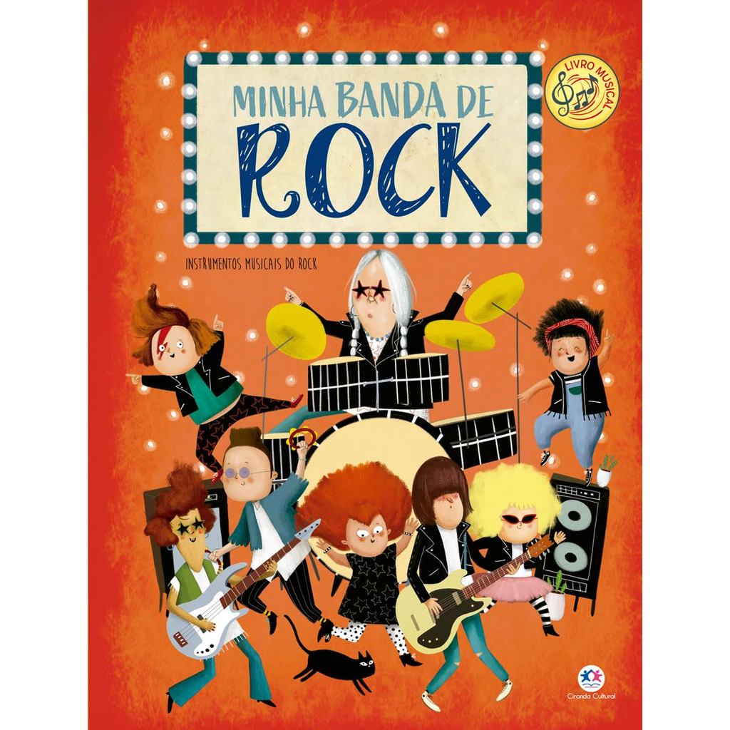 Livro Minha Banda De Rock - Livro Sonoro