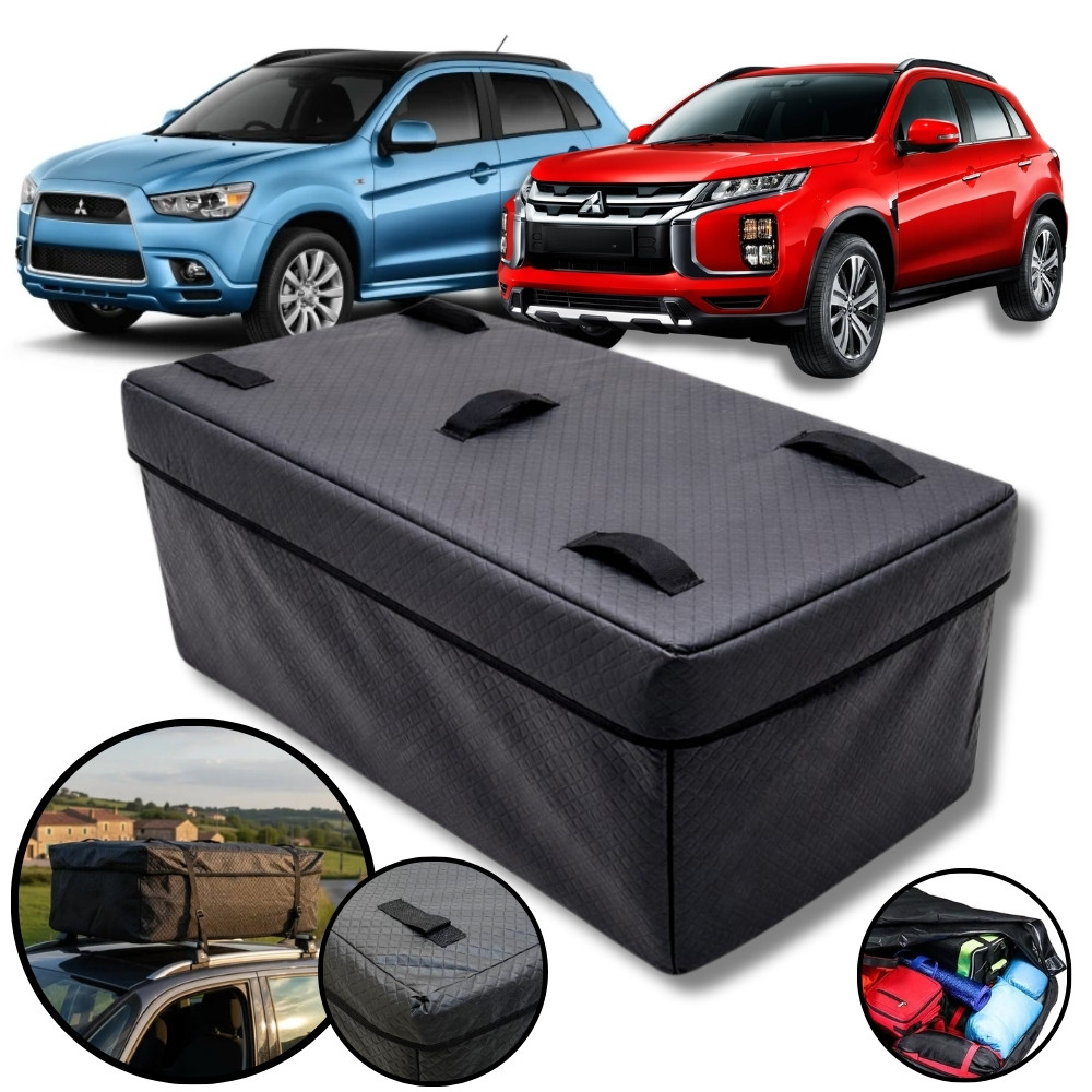 Bolsa Maleiro Teto 180L Bagageiro Impermeável Mitsubishi ASX
