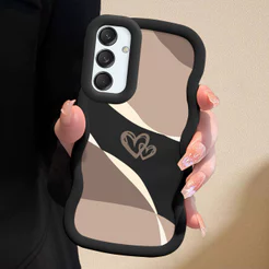 Capinha Fofo Para Samsung Galaxy M55 5G Capa De Silicone Macia Estilo Simples Macaron Case 0489