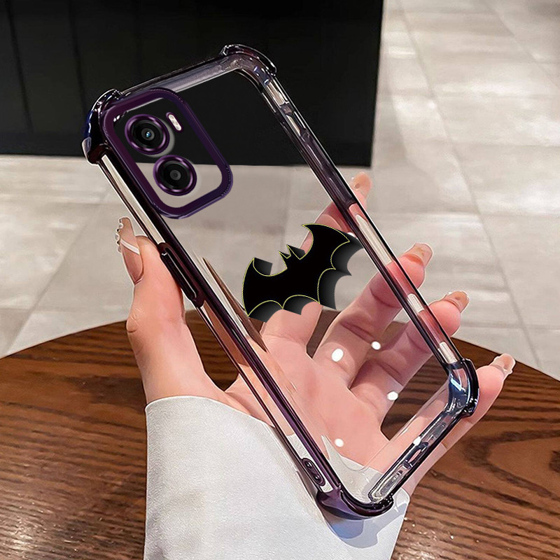 Capa Para Motorola Moto G05 E15 Capa Transparente silicone Case Protetora Capas