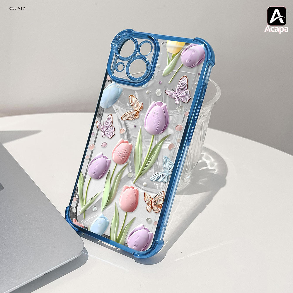 Capinha Para Samsung Galaxy A17 A16 A15 A14 A13 A12 4G 5G Normal Capa Anti Impacto Transparente Macia Case FS1271
