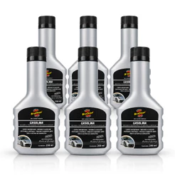 Aditivo Gasolina BraClean 250ml Kit 6 Unidades Para Bicos Injetores Carro Moto Uso Automotivo