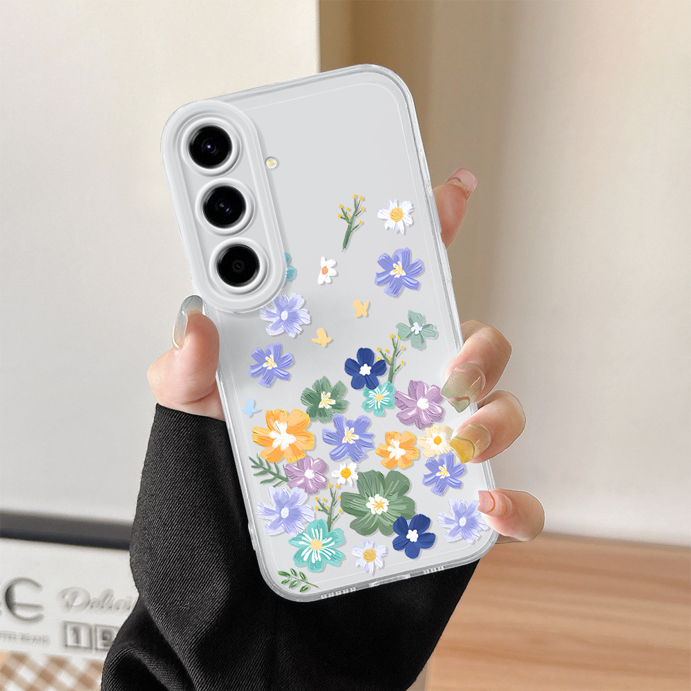 Capinha Para Samsung Galaxy A56 5G Capa De Transparente Silicone Case TSY0058