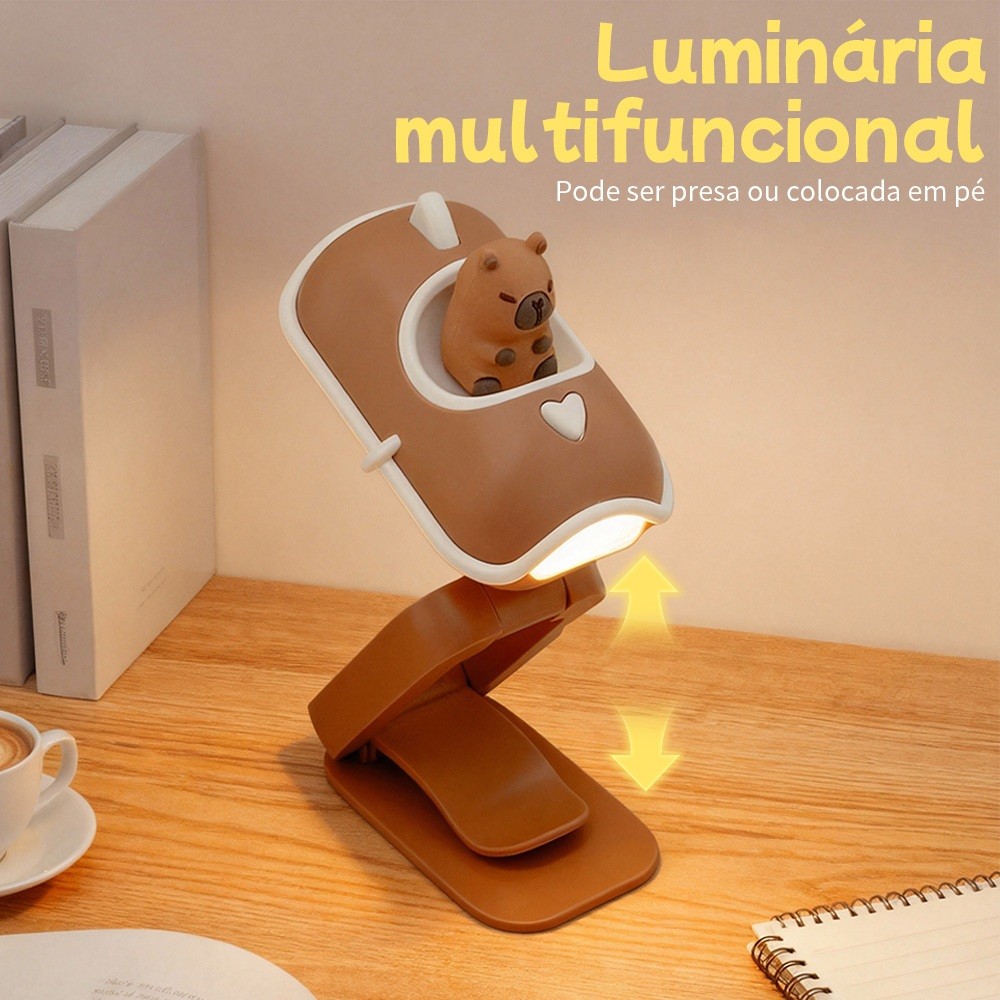 Luz noturna LED, luz fofa para dormir Kapibara Light Luz complementar infantil Vendido(s) - Variação: