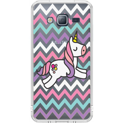Capa Capinha Para Samsung J3 / J3 2016 Personalizada - Unicornio