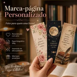 Marca Página Personalizado para Ministérios, Igrejas e Livros