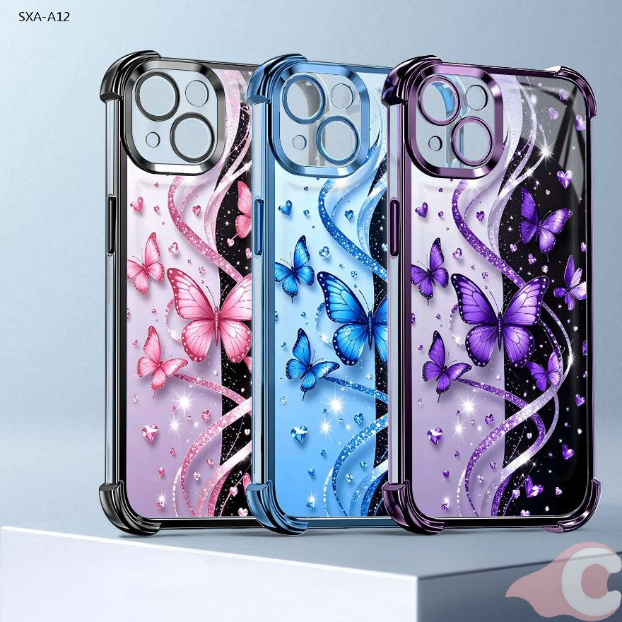 Capinha Capa Anti Impacto Transparente Luxo Para Samsung Galaxy A17 A16 A15 A14 A13 A12 4G 5G 1179FS