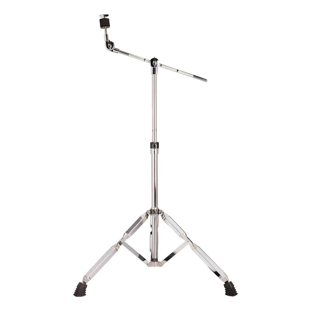 Estante Girafa Michael Profissional Cromado Para Bateria Prateado