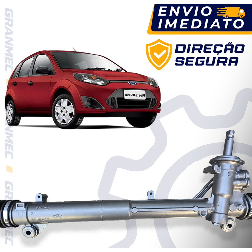 Caixa de Direção Hidráulica Ford Fiesta Amazon 2003