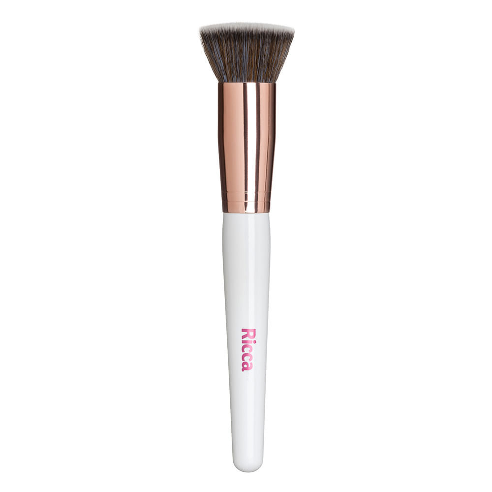 Pincel Rose Gold Kabuki Ricca