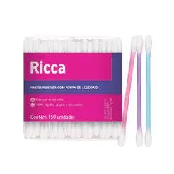 Hastes Flexíveis Pote Ricca