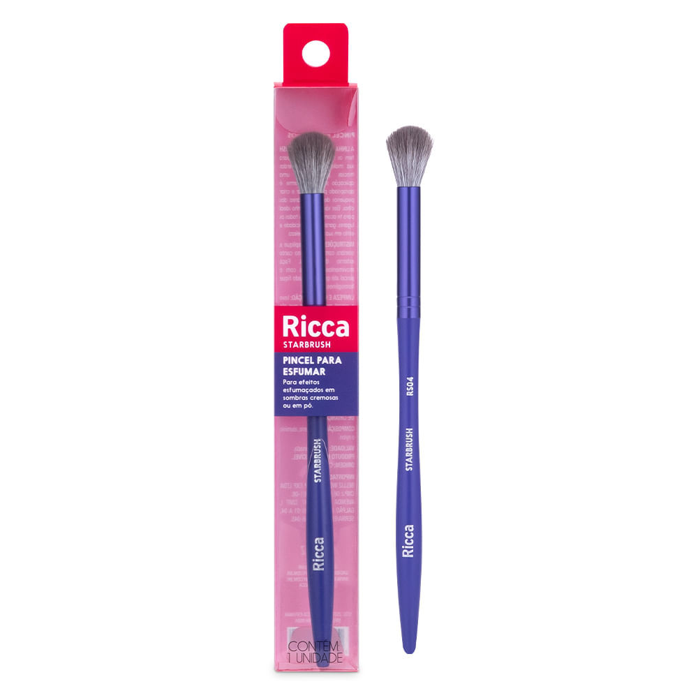 Pincel Médio Para Esfumar Starbrush RS04 Ricca