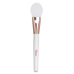 Kit Com 2 Pincéis Rose Gold De Silicone Para Bases E Máscaras Ricca