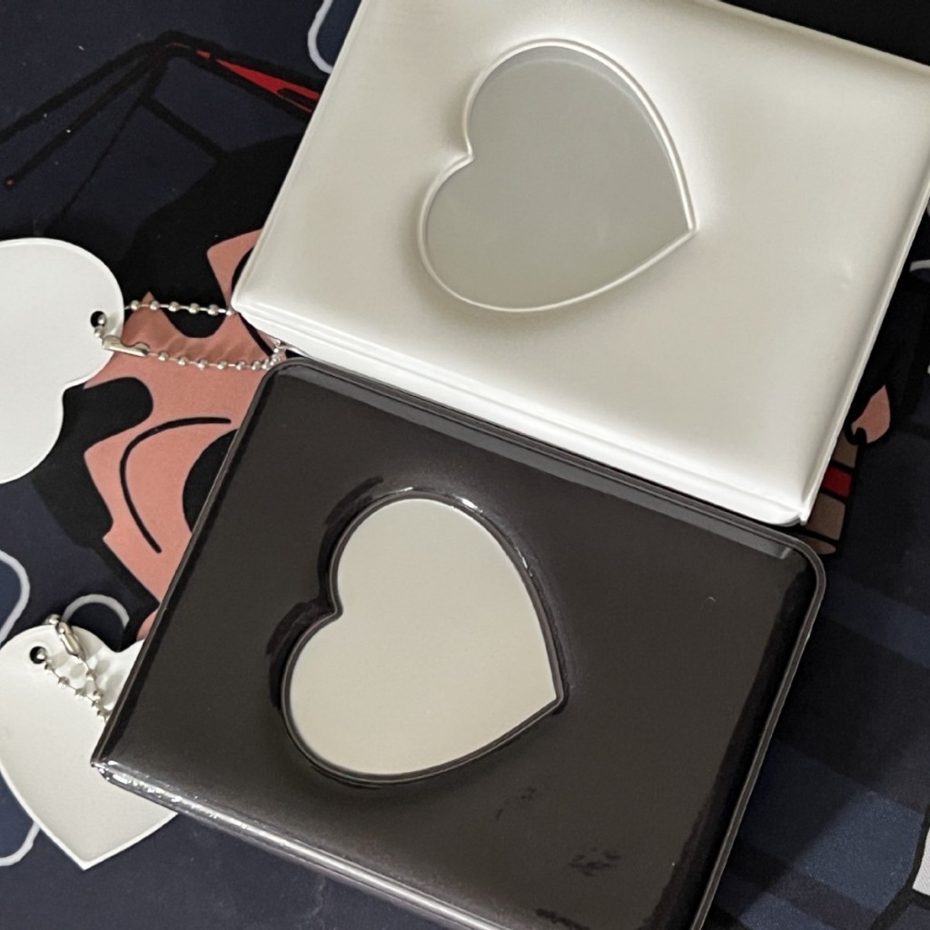 Álbum De Fotos Oco Amor Coração Capa Photocard Titular Instax Mini Para Cartões Coletar Livro Vendido(s) - Preto