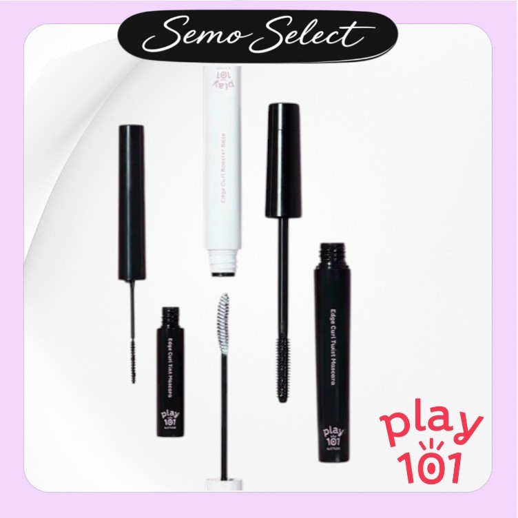 DAISO Play 101 Da ETUDE HOUSE l Edge Curl TINT mascara/Booster Base Creme Rímel