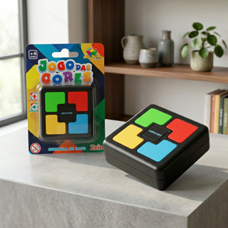 Jogo da Memória das Cores 6x6cm - Desenvolvimento Cognitivo e Diversão em Oferta na Shopee