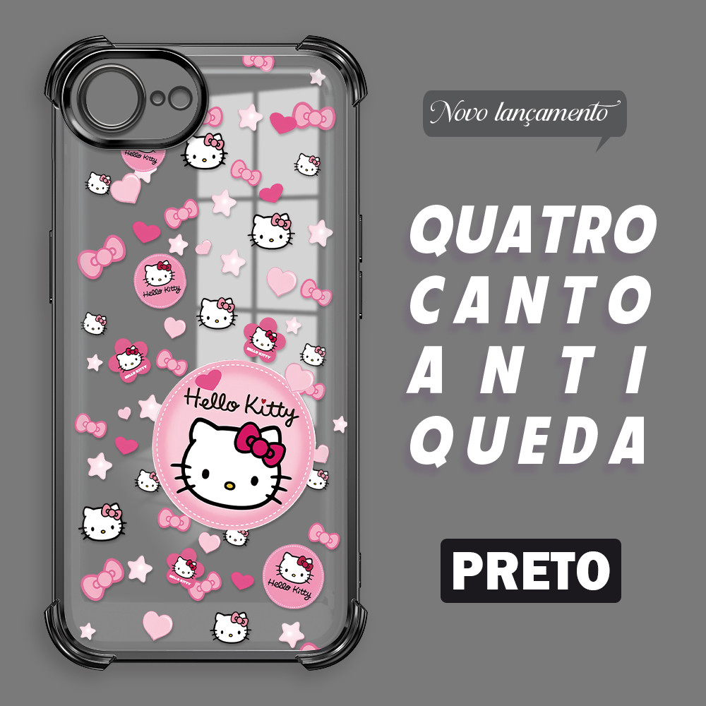 Capinha Capa Anti Impacto Transparente Luxo Para iPhone 17E 16E Case De Celular SJ 0127