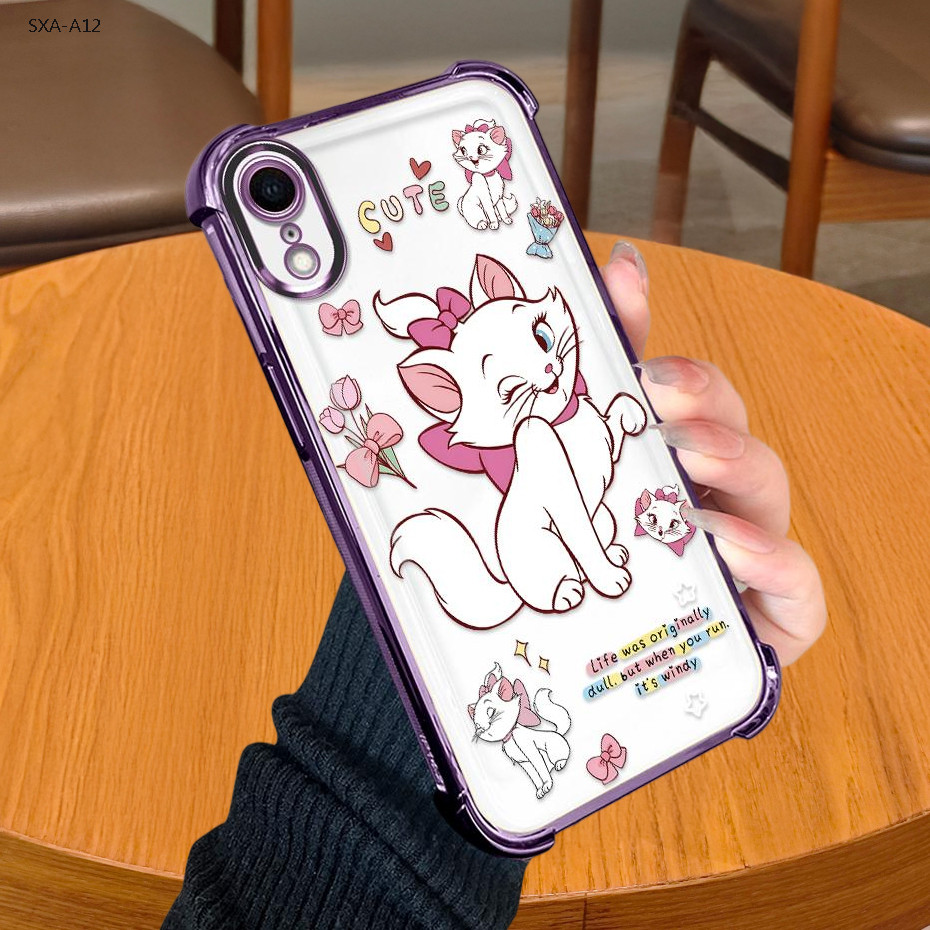 Capinha Capa Anti Impacto Transparente Luxo Para Samsung Galaxy A17 A16 A15 A14 A13 A12 4G 5G 0083FS