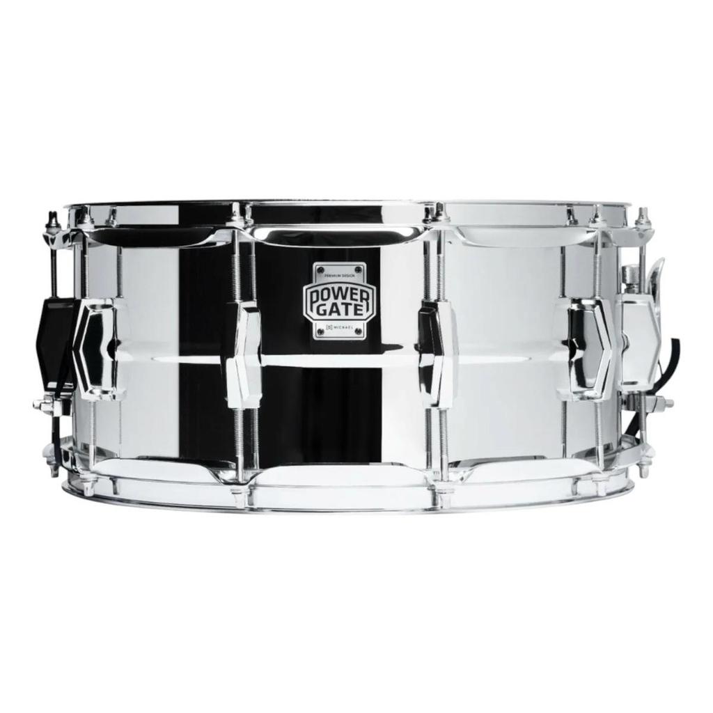 Caixa Michael Powergate 14x6,5 Reflect Steel Chrome Pgr1465