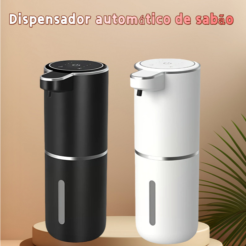 Aromatizador Automático com Sensor Infravermelho para Sabonete Líquido e Detergente Prático e Higiênico  Branco