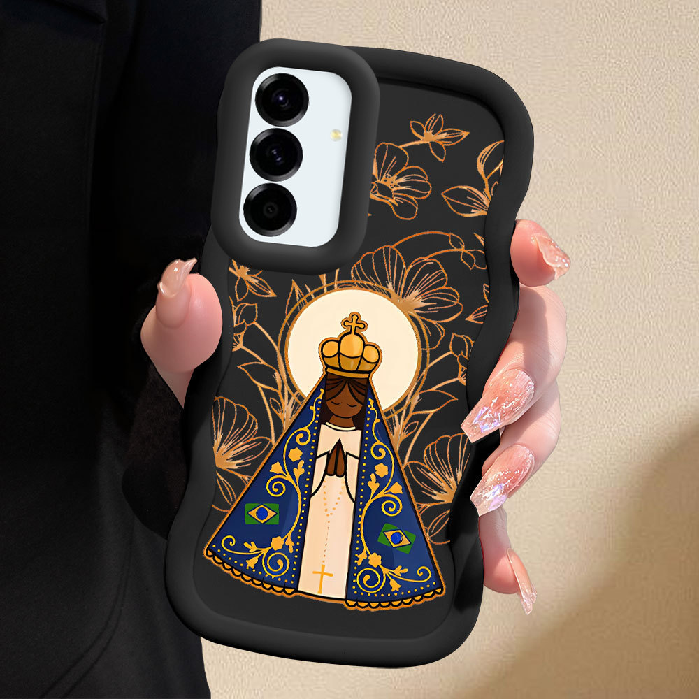 Capinha Para Samsung Galaxy A56 A36 5G Capa De Silicone Macia Estilo Simples Macaron Case 0388