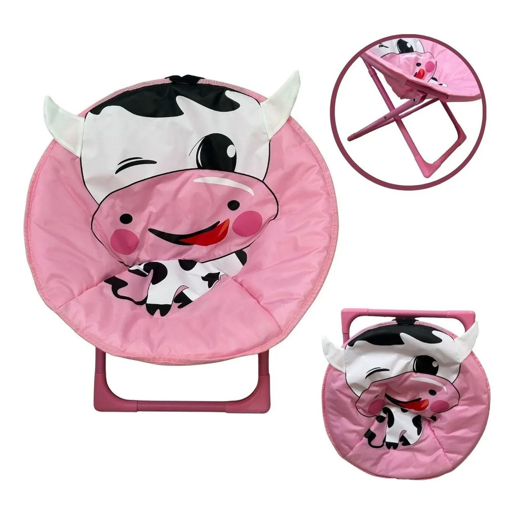 Imagem Cadeira Moon Infantil Vaca Importway BW291VAC
