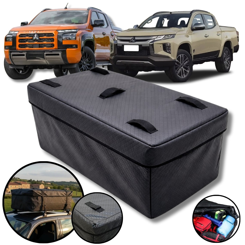 Bolsa Maleiro Teto 180L Impermeável Mitsubishi L200 Triton