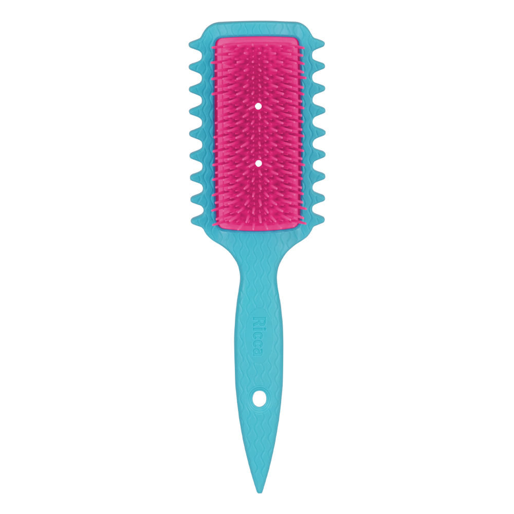 Escova Flex Fita Curl Azul Ricca