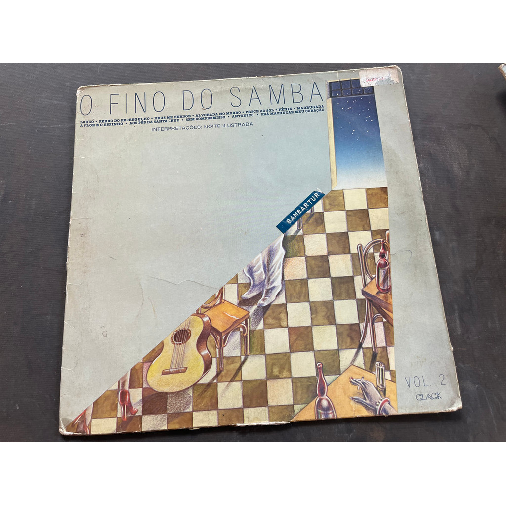 LP O FINO DO SAMBA VOL 2 1981 NOITE ILUSTRADA