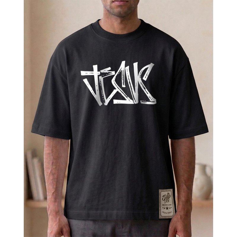Camiseta Cristã Jesus Estampada Personalizada Oversized Streetwear