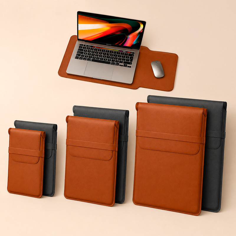 Pasta Capa Case Notebook MacBook Vira Mouse Pad Sintético 13 15 17 Premium Imperdível