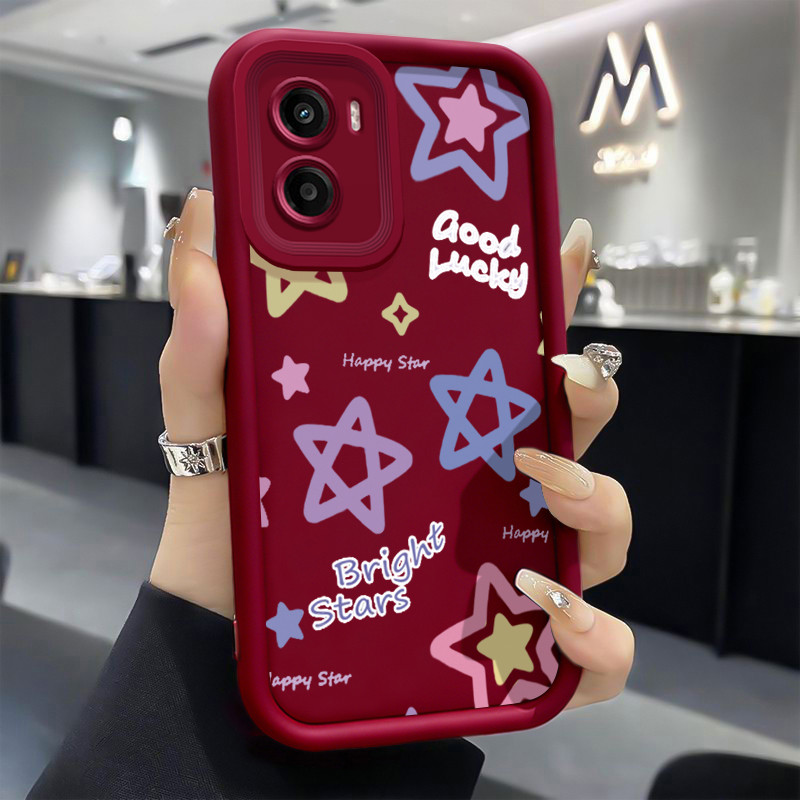 Capa Para Motorola Moto G05 E15 Capa silicone Case Protetora Capinha Capas