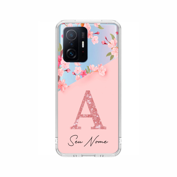 Capa Capinha Para Xiaomi Mi 11T / Mi 11T Pro Personalizada - Inicial com Nome 5
