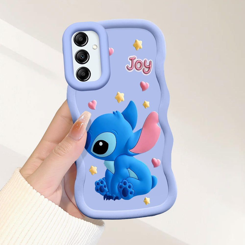 Capinha Fofo Para Samsung Galaxy A14 4G 5G Capa De Silicone Macia Estilo Simples Macaron Case 0412