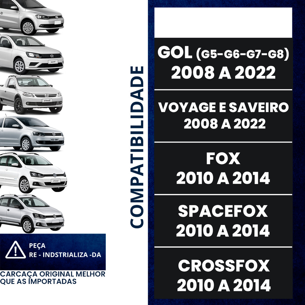 Caixa de Direção Hidráulica Volkswagen Fox 2012 Durável — imagem 2 de 2
