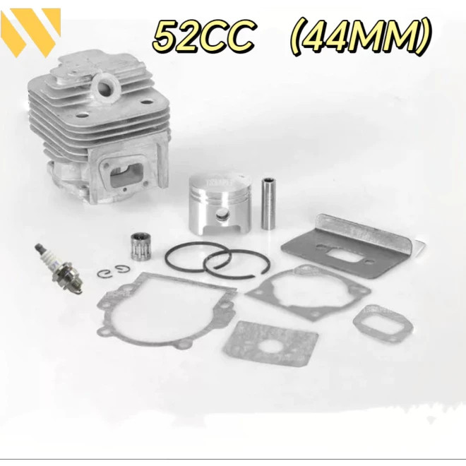 Cilindro completo para roçadeira 52cc 44mm Avaliação da loja - Variação: