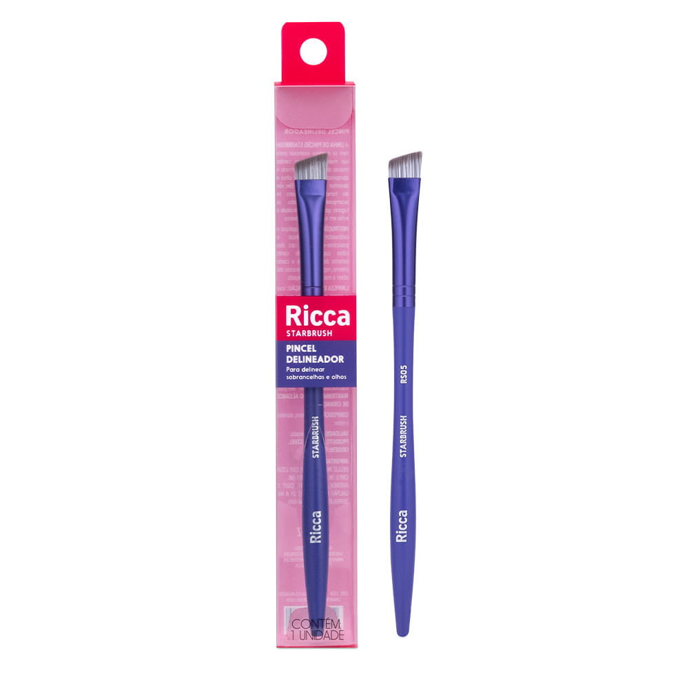 Pincel Delineador Chanfrado Starbruch RS05 Ricca