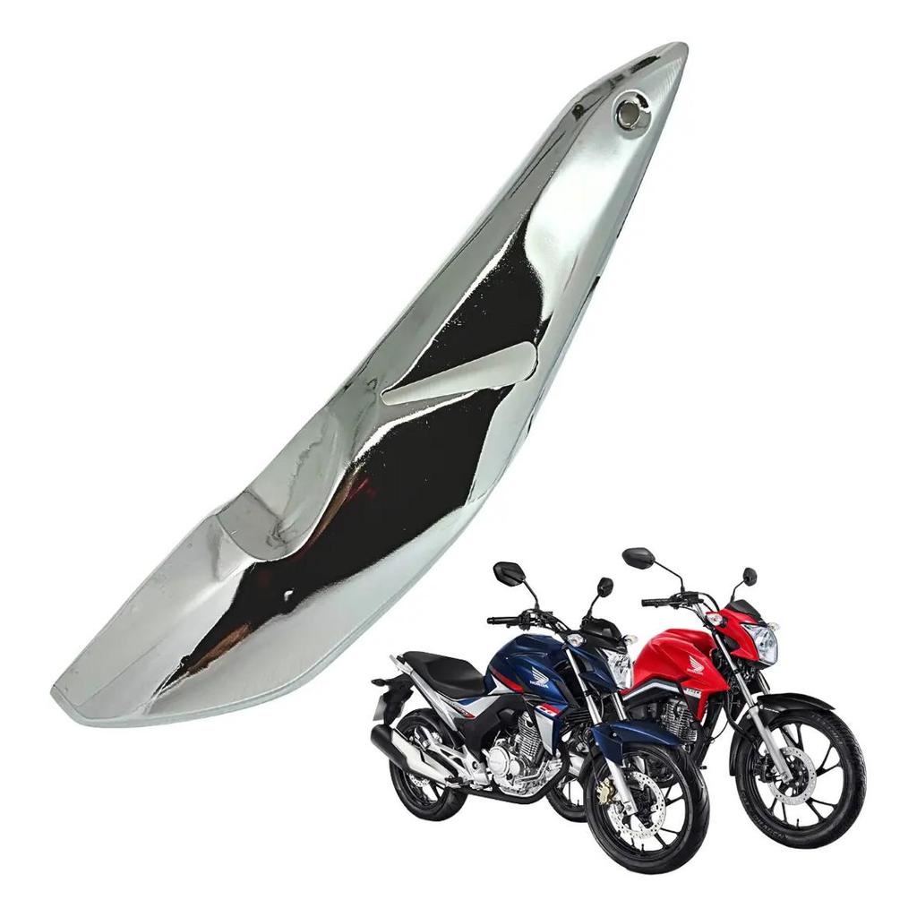 Protetor Escapamento Latinha Cb 250f Twister Cg160 2016-2024