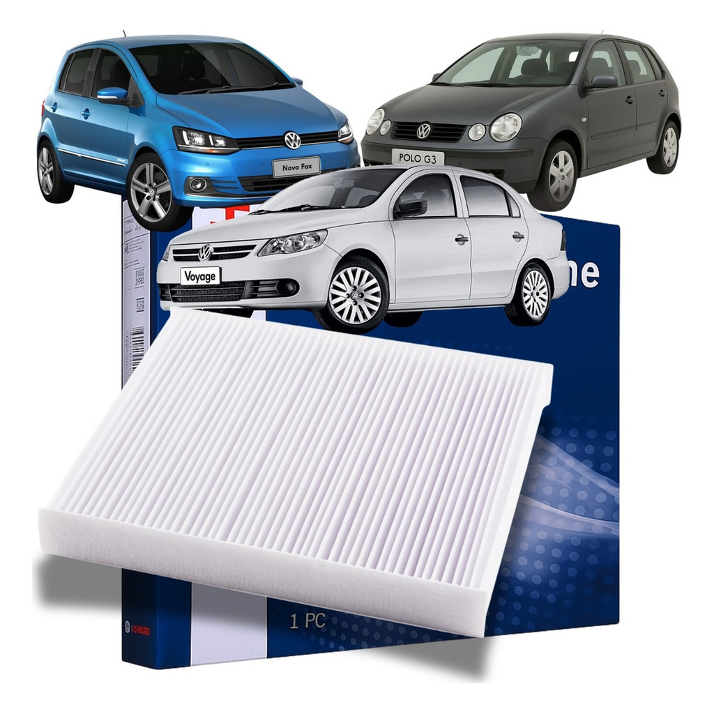 Filtro Ar Condicionado Cabine Bosch Fox Gol Polo 2003 A 2021