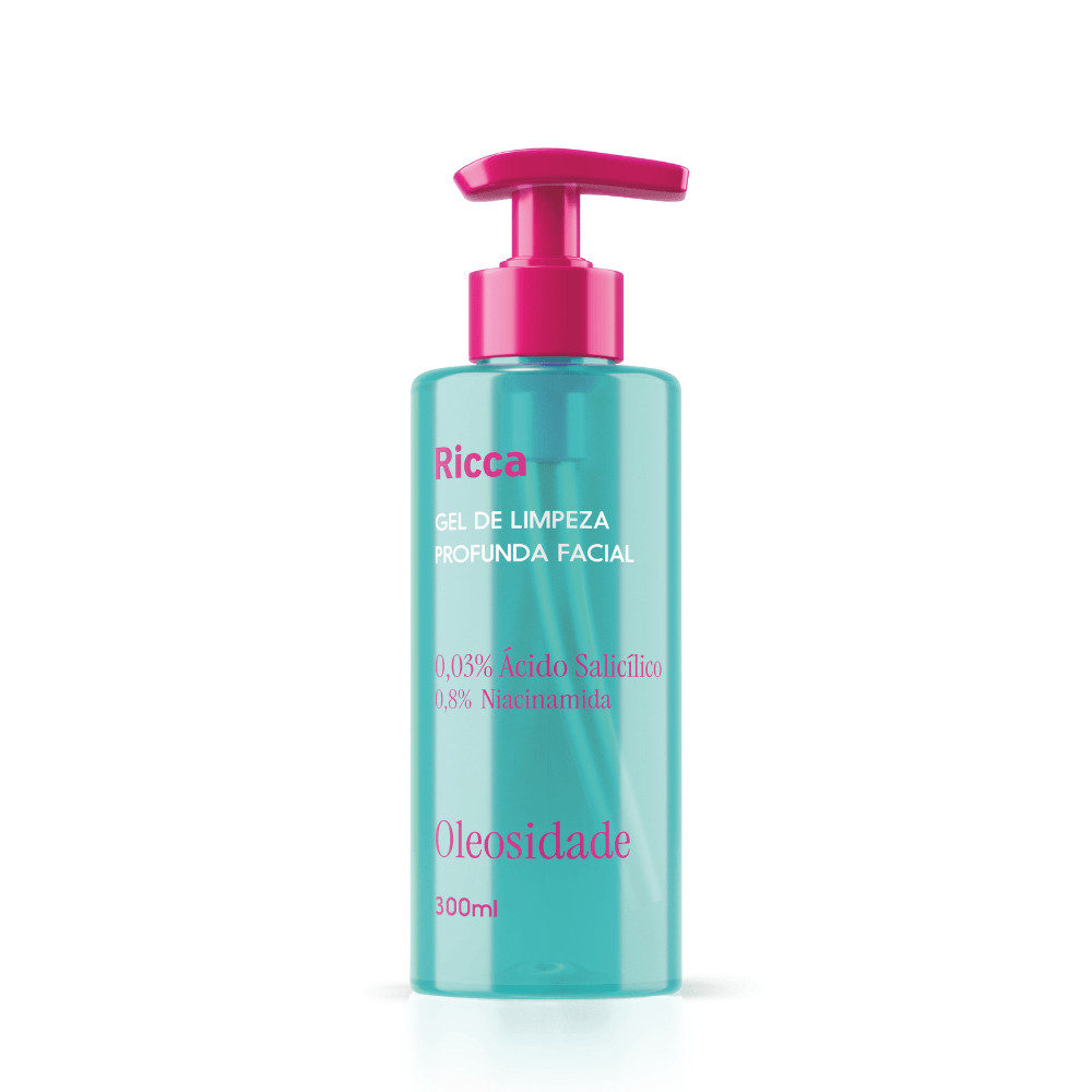 Gel De Limpeza Profunda Facial Ricca