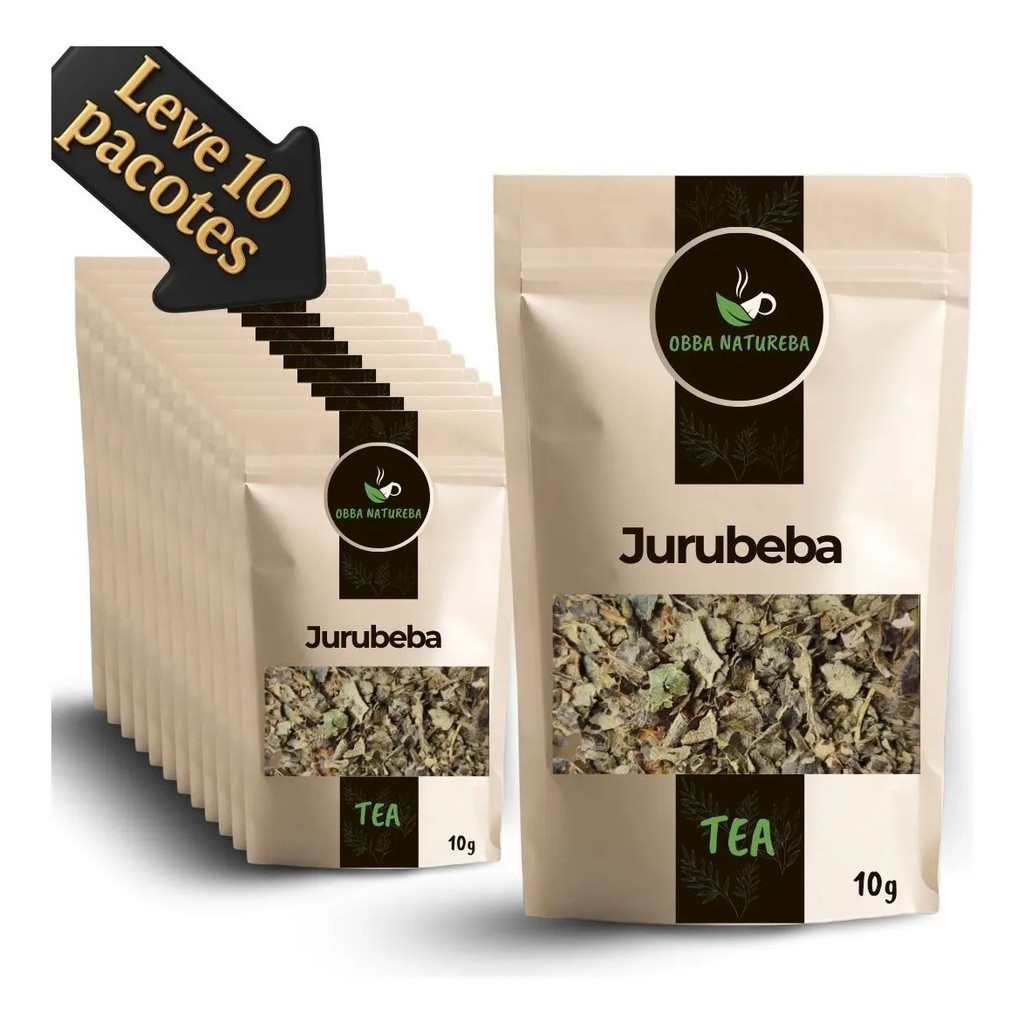 Erva Natural de Jurubeba para Chá - Receba 10 Unidades Alta Qualidade Folhas Para Infusão