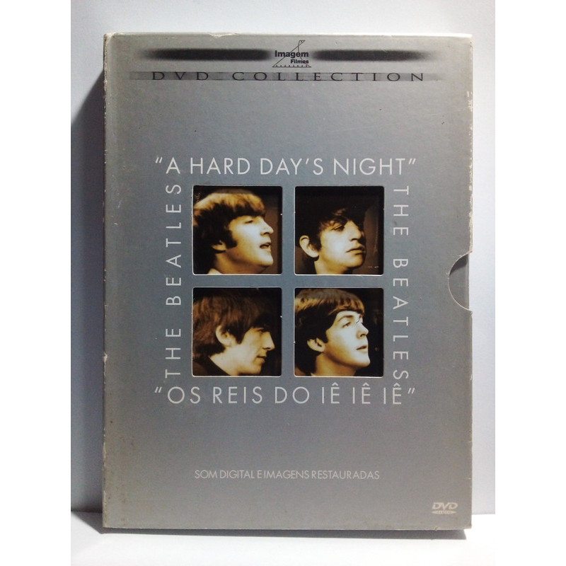 Dvd Os Reis Do Iê Iê Iê - The Beatles - 2 Dvds - A Hard Day’s Night