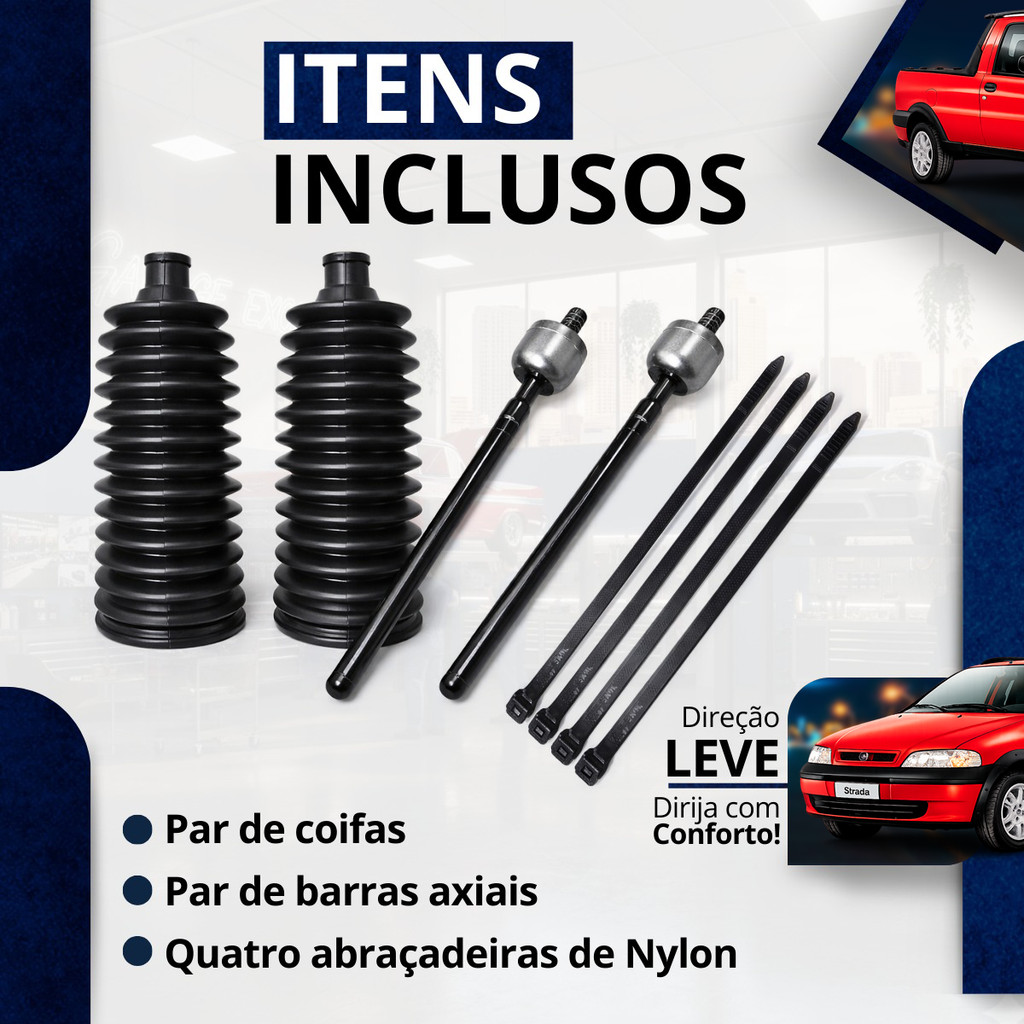 Setor de Direção Hidráulica Fiat Palio Fire 2021 Durável — imagem 2 de 2
