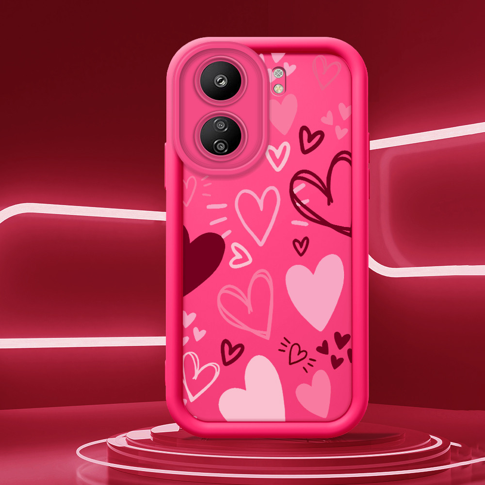 Capa Silicone Macia Anti-Queda Para Xiaomi Redmi 13C Poco C65 Capinha Case TY2300