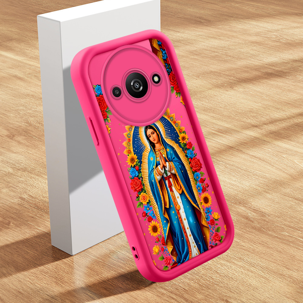 Capa De Celular Anti Choque Para Xiaomi Redmi A3 A3X Poco C61 Capinha Macia Silicone Jesus TY 2354