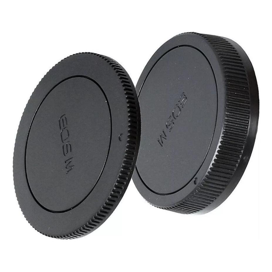 Tampas Corpo E Traseira Lente Canon Mirrorless M50 M100 M200