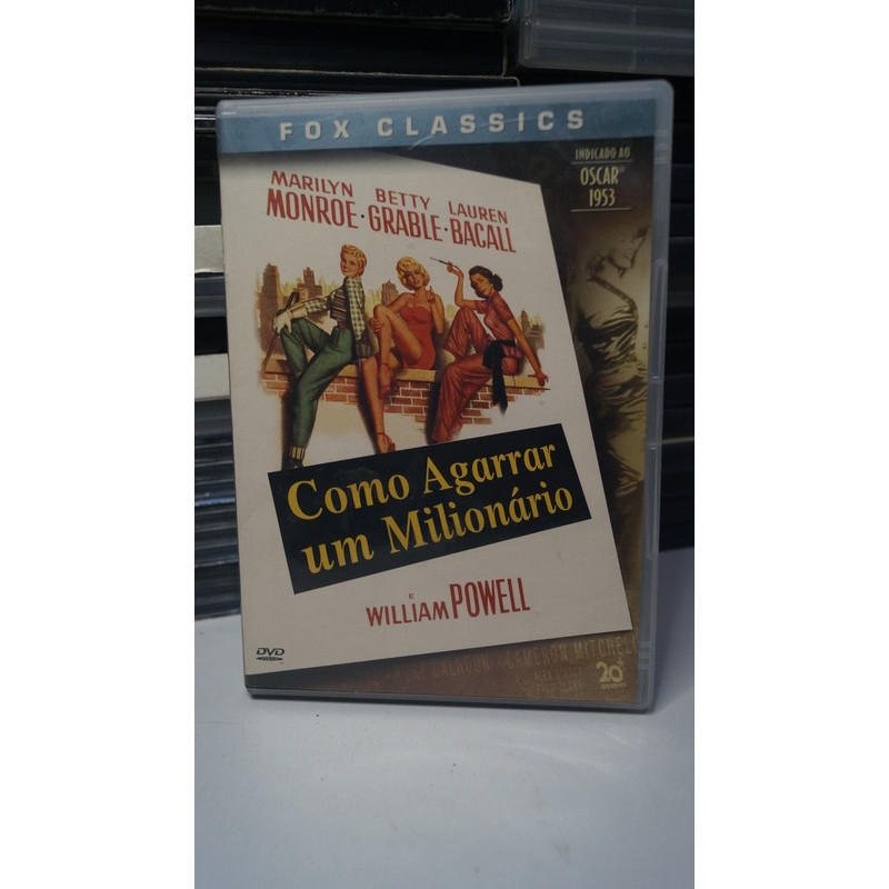 DVD Filme Original - Como Agarrar Um Milionário (1953)